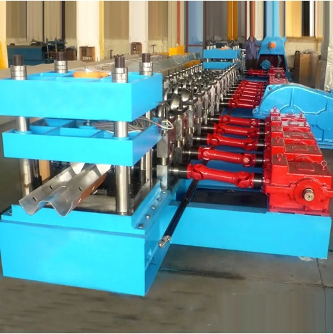 Wholesale W Beam Highway Crash Barrier Roll Forming Machine Manufacturer