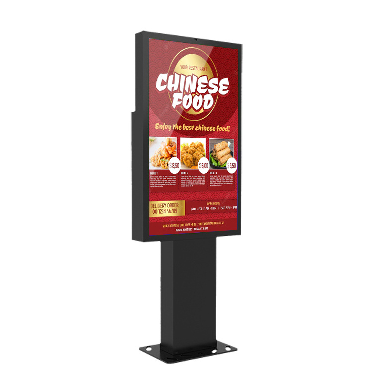 outdoor restaurant drive thru ordering system outdoor lcd advertising display digital menu boards