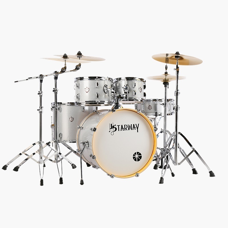 Brand New Starway D16 Musical Instruments Acoustic Professional Drum Set For Adults And Kids