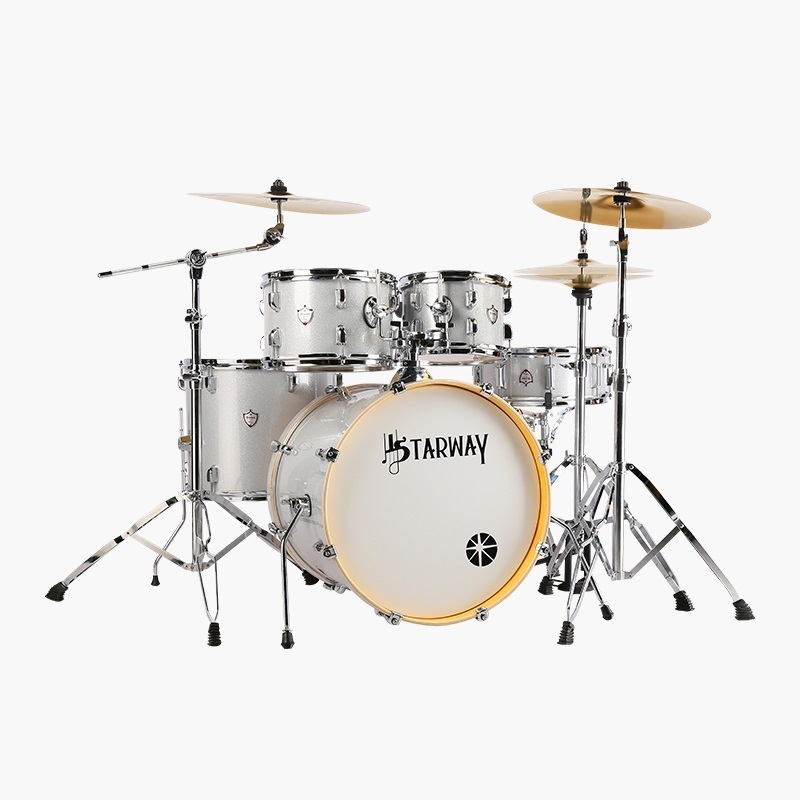 Brand New Starway D16 Musical Instruments Acoustic Professional Drum Set For Adults And Kids