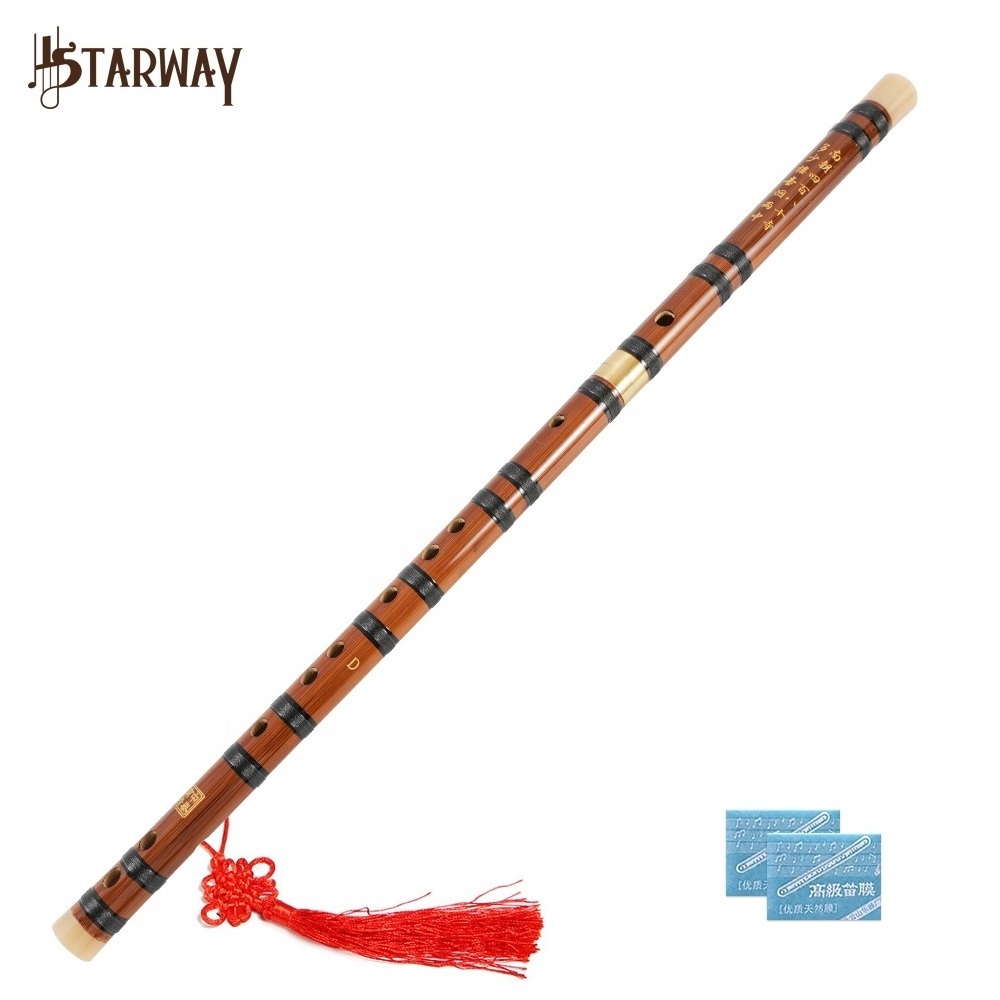 Manufacturer Wholesale C D G E F Tone Chinese Handmade Wooden Bamboo Flute