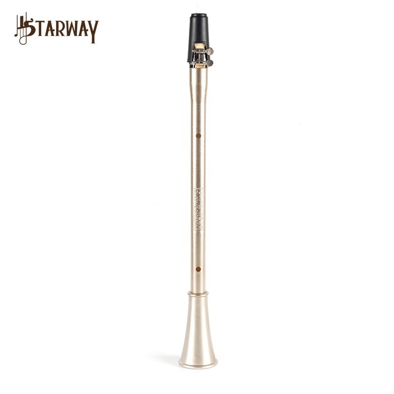 STARWAY Eb/C/Bb Key Mini Simple Clarinet Musical Instrument Sax Compact Clarinet-Saxophone ABS Material Musical for Beginners