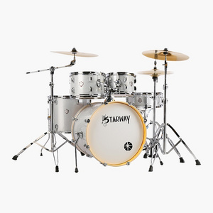 New Innovation 2023 Starway D16 Musical Instruments Acoustic Professional Drum Set For Adults And Kids