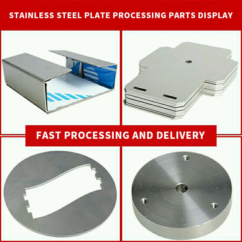 ISO 9001 Certified Custom Sheet Metal Fabrication Service Aluminum Steel Sheet Metal processing Stamping Bending Welding Parts