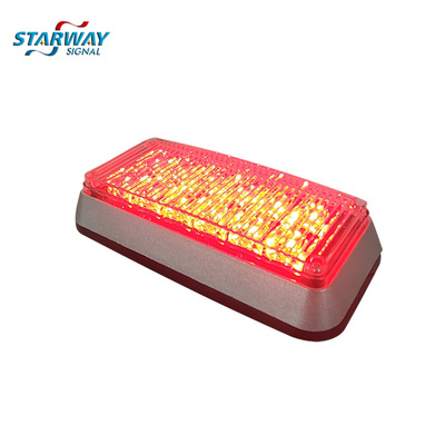 Starway Surface Flush Permanent Mount Side Flashing Bright Ambulance Patrol Perimeter LED Warning Light