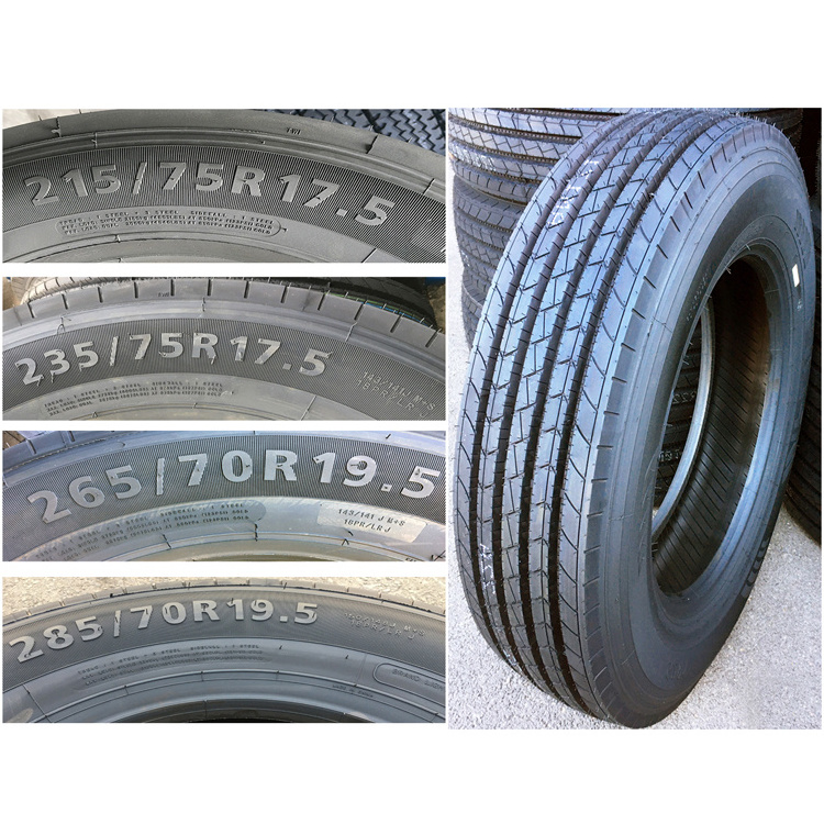 Factory price transport truck tyre 215/75R17.5 235/75R17.5 8.5R17.5 265/70R19.5 285/70R19.5 11R22.5 315/80R22.5 tire for bus