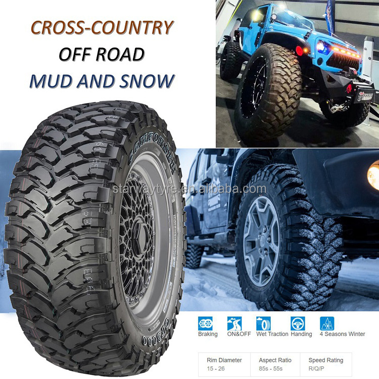 205/70R15 215/75R15 235/75R15 185/85R16 235/70R16 245/70R16 265/70R16 Comforser CF3000 Off Road M/T Mud terrain tyre