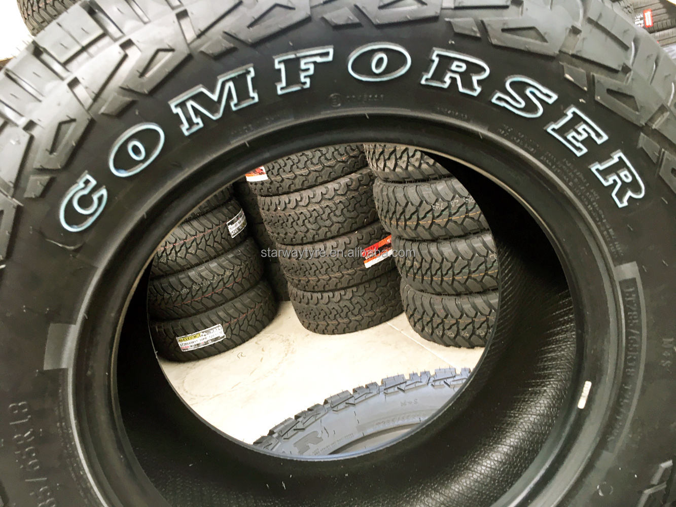 Wholesale Price Tires LT225/75R16 LT235/70R16 LT235/85R16 LT245/70R16 White Lettering All Terrain Cross Country Roadcruza Comforser A/T Tyres