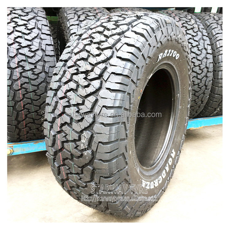 P215/70R16 P225/70R16 P235/70R16 P245/70R16 P255/70R16 P265/70R16 P275/70R16 A/T All Terrain tyre 4WD SUV White Sidewall tyre