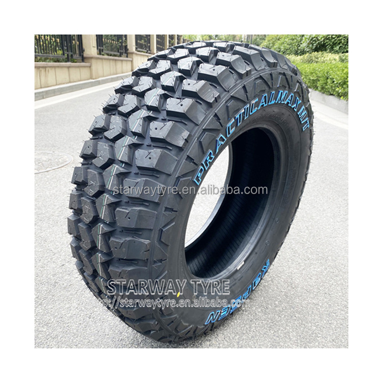 Off road M/T mud terrain tyre 185R14C 195/70R15C OFF ROAD M/T mud terrain tire