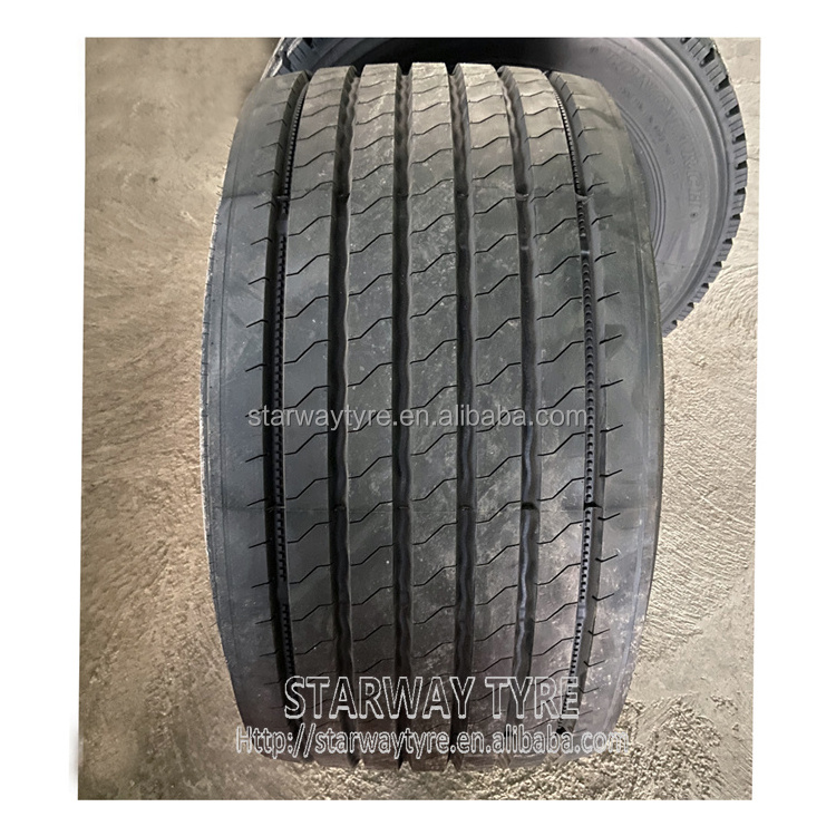 Longmarch Roadlux Boto Doublestar brand 385/55R19.5 435/50R19.5 445/45R19.5 445/50R22.5 Heavy duty single truck trailer tyre