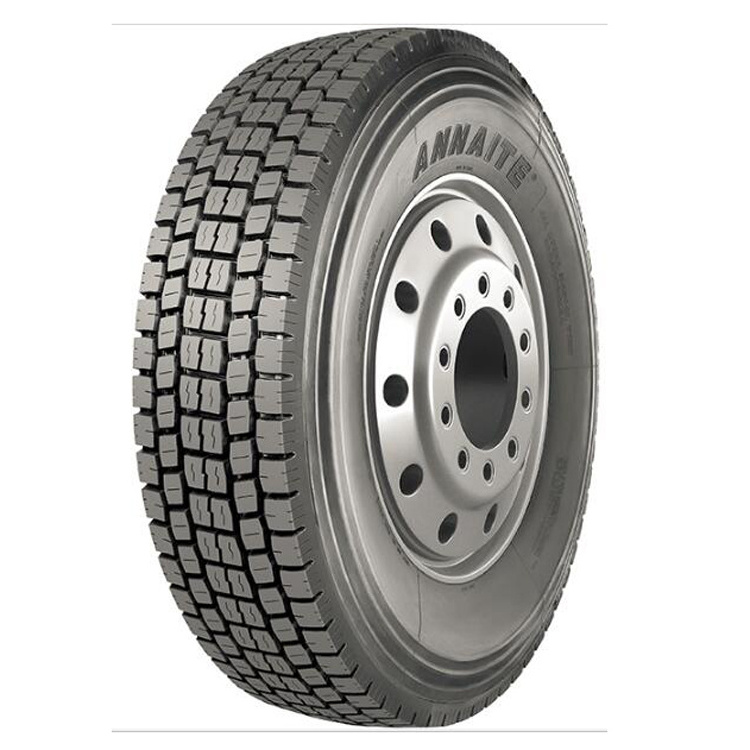 Annaite Amberstone Brands Tyres 11R22.5 11R24.5 Drive Wheel 660 Pattern Heavy Duty Truck Tyres on off Road