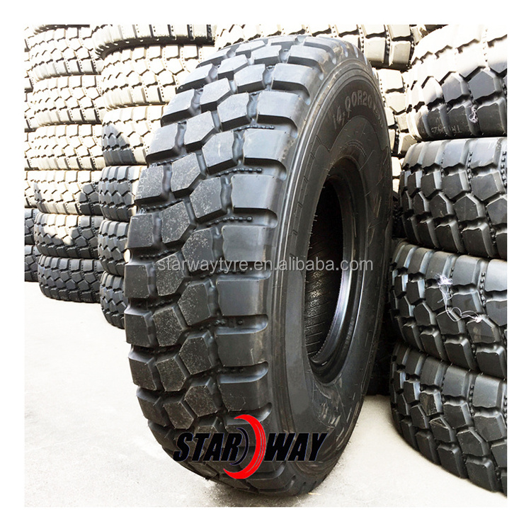 High Quality Tires 1400R20 14.00R20 China Good Quality High Traction Sand Desert Mining Truck Tyres