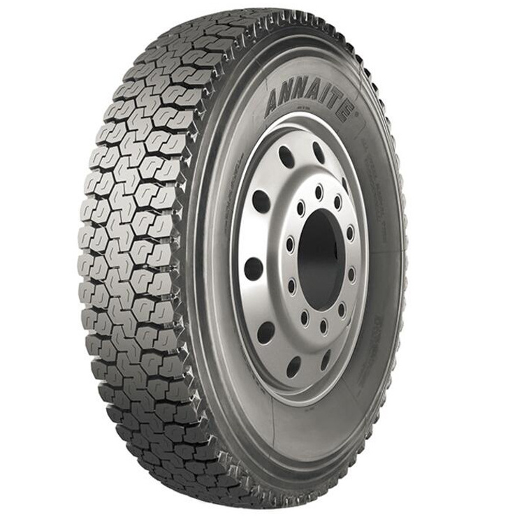 Annaite Brand Amberstone Truck Tires 11R22.5 Radial Rubber Tyres for Trucks 100 for Steer Trailer 1000R20