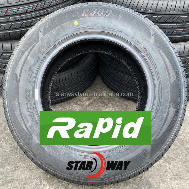 Rapid brand P309 pattern car tyre 185/60R14 185/65R14 185/70R14 195/60R14 195/70R14 205/70R14 Three-A Aoteli brand car tyre