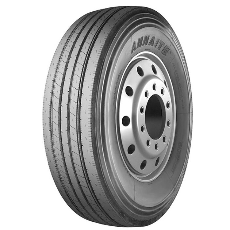 Annaite Brand Amberstone Truck Tires 11R22.5 Radial Rubber Tyres for Trucks 100 for Steer Trailer 1000R20