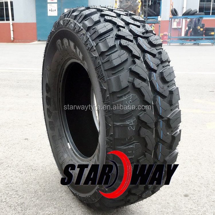 M/T mud tyre LT245/75R16 LT265/75R16 LT285/75R16 LT305/70R16 LT265/70R17 LT285/70R17 31x10.50R15 good quality off road SUV tyre