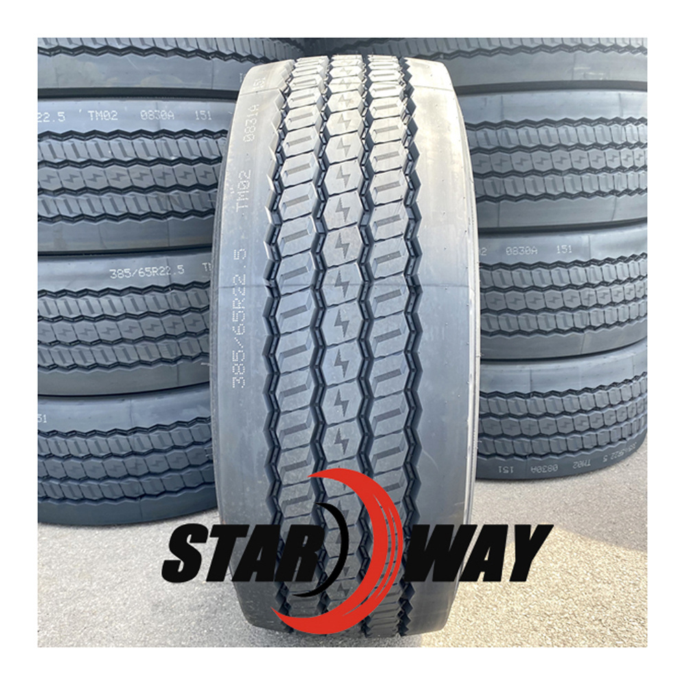 22PR 24PR Layer 385/65R22.5 single wheel super heavy load truck tire 385/65r22.5 24pr for truck trailer single wheel position