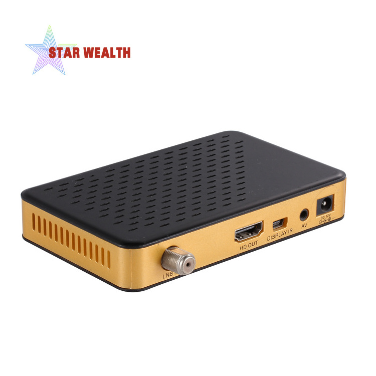 Hot-selling cheap high quality USB hd DVB S2 satellite tv receiver strong signal mini smart tv receiver support H.264