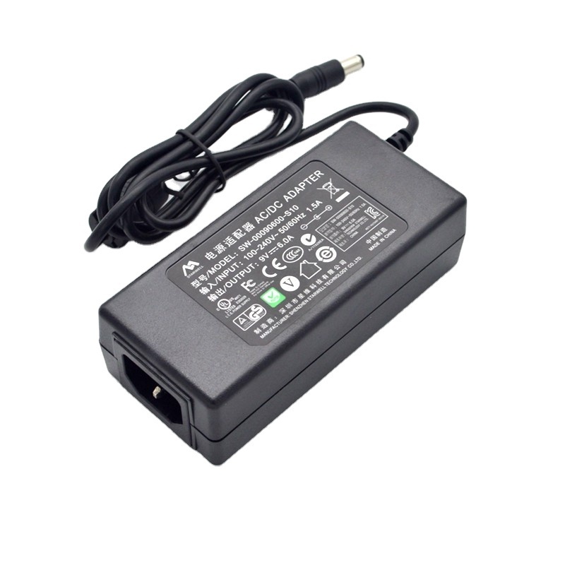 12V Power Supply 6A 72W AC to DC Adapter 100~240V AC to DC 12 Volt 6 Amp Converter 12 vdc 6A 5.8A 5.5A 5.2A Transformer