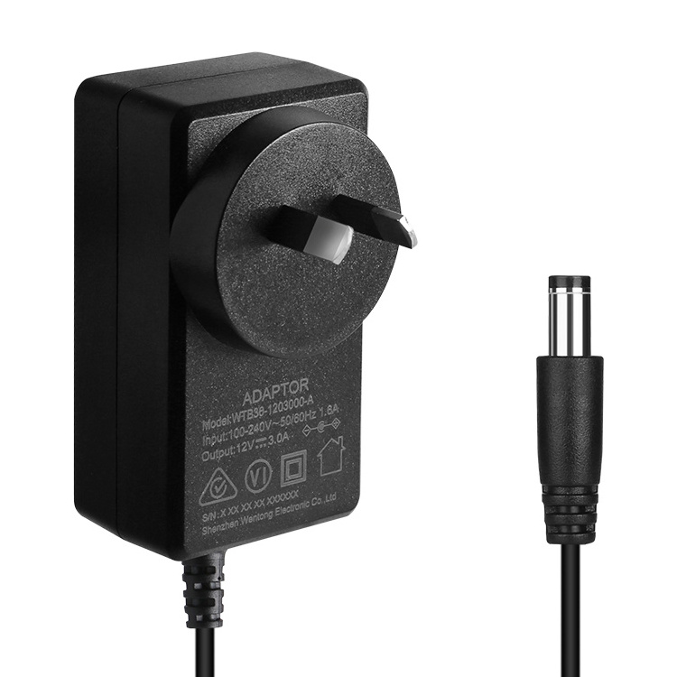 Gonine 24V 2.5A 60W AC DC Power Supply Adapter with 5.5mm x 2.5mm Male DC Power Plug Jack Connector for 24 Volt Devices