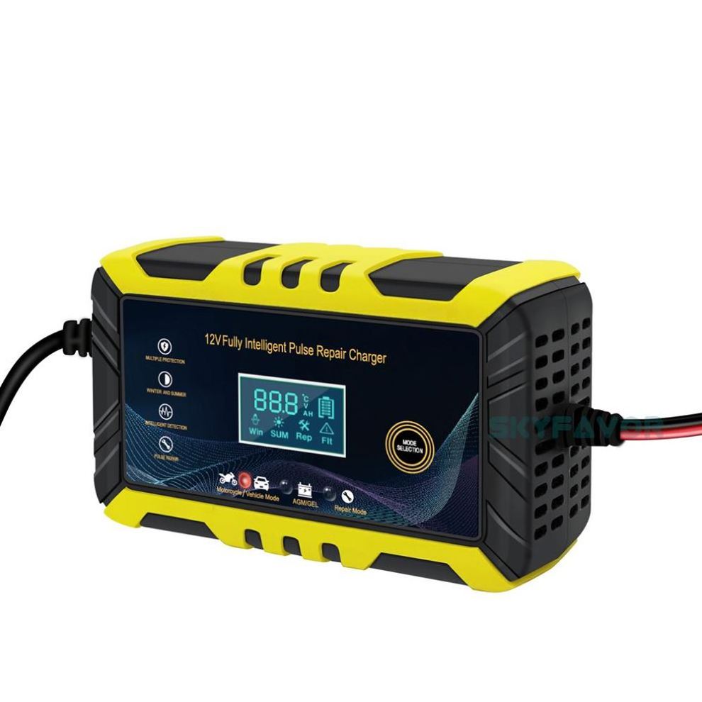 12V 6A Intelligent Pulse Repair lead acid battery charger for 12 volt car battery with CE ROHS