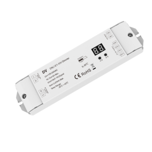 AC 2 channel DALI 0-10V 1-10V Dimmer  2 DALI address 100-240VAC 20mA/CH DALI light controller