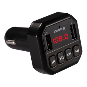 Wireless FM Transmitter LCD Music MP3 Audio Receiver Adapter Transmitter TF Slot FM Modulator BT Hands-free Car Kit