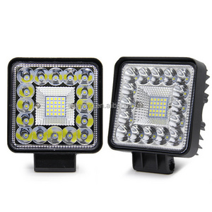 factory 4inch LED fog light 12V24V 41LED square Car led work light for driving Light trucks Boats tractors 4x4 suv spotlight