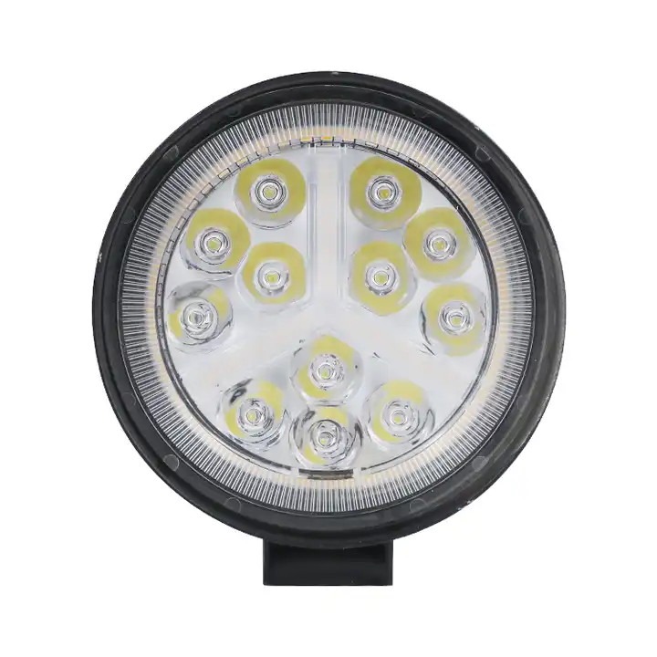 Hot Sale Led Tractor Lights 4inch Round 48w Led Work Light With Signal Light 4x4 Tractor Headlight Spotlight For Truck