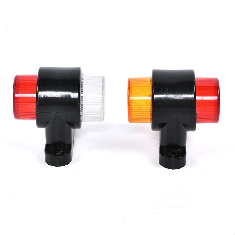 Warning Light LED Diode Light Double Sided Clearance Trailer Truck Orange White Red LED Side Marker Light