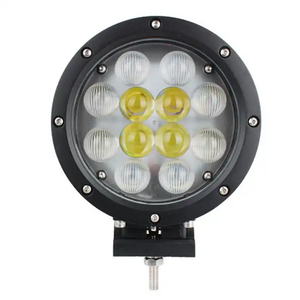 12v 7" LED Flood Truck Power 60w Spotlight 12 volt LED Lights Motorcycles 12-30V Light 60 Watt Work Light