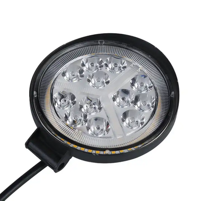 Hot Sale Led Tractor Lights 4inch Round 48w Led Work Light With Signal Light 4x4 Tractor Headlight Spotlight For Truck