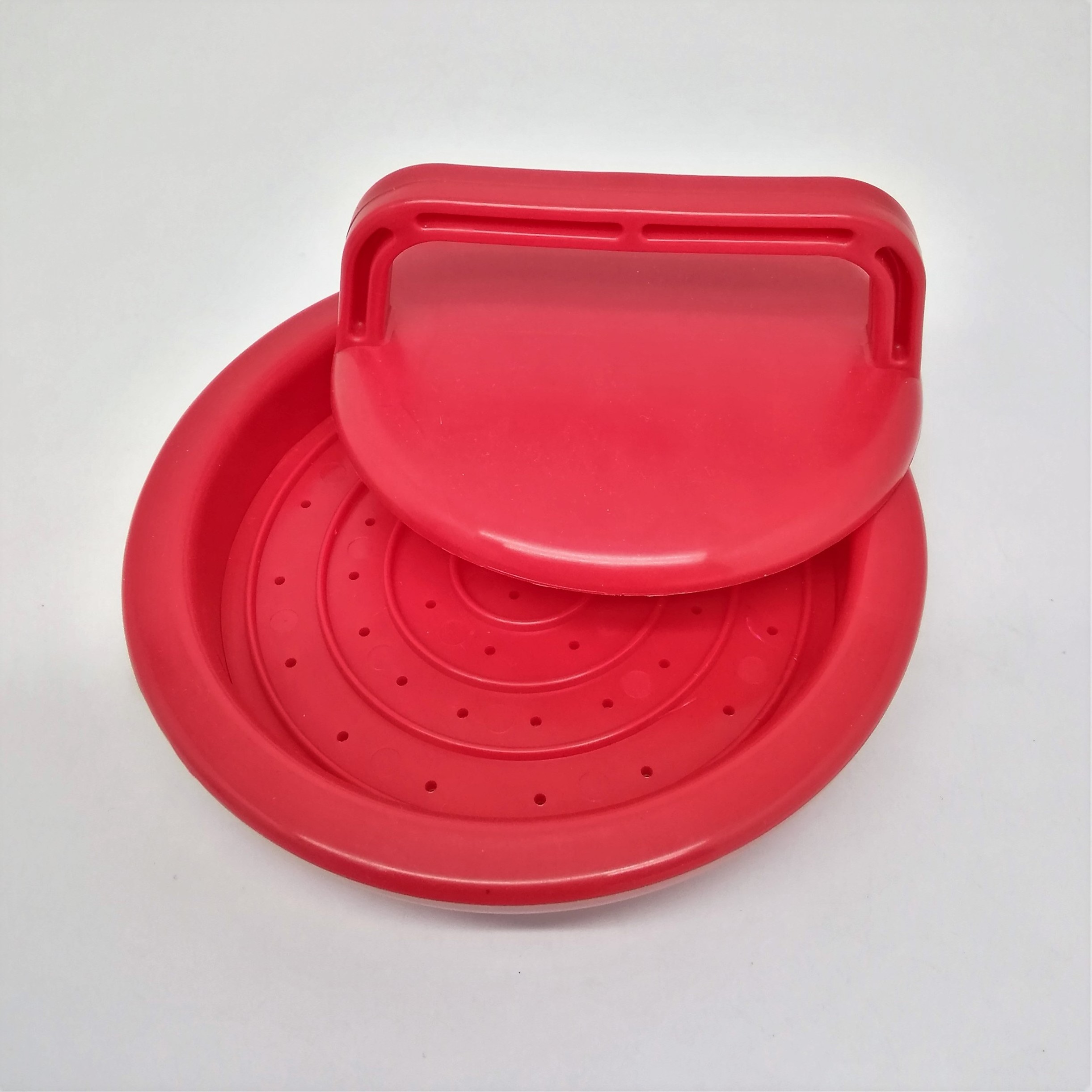 STARWOOD #3054 Plastic 3 pieces burger press hamburger maker easy take out meat press