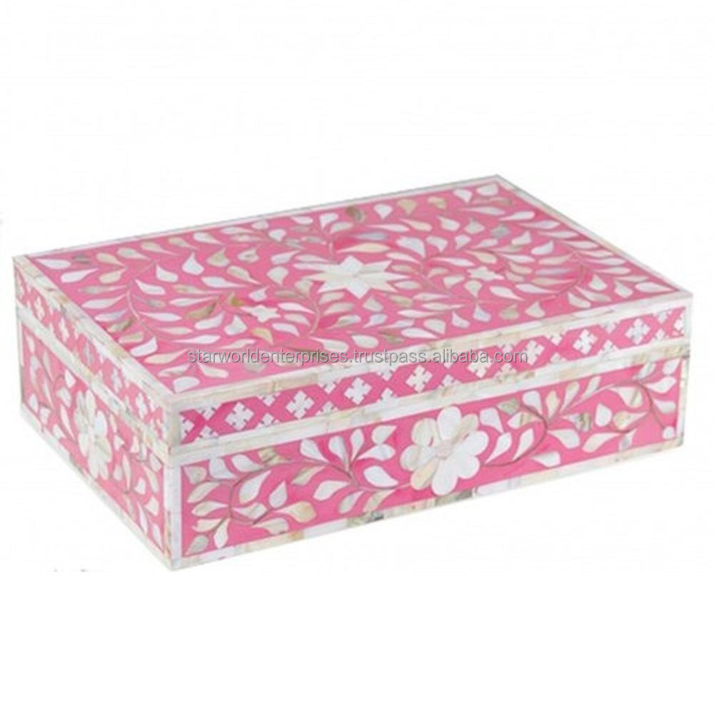 Wholesale Factory Supply Mop Jewelry Box for Jewelry Package from Indian Manufacturer Available at Bulk Price