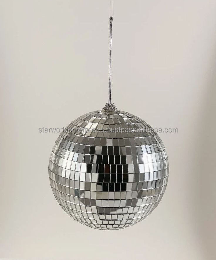 Party round Mosaic disco hanging ball Party DJ Club Home Business Corporate Event Decorations Hanging Disco mirror Ball new