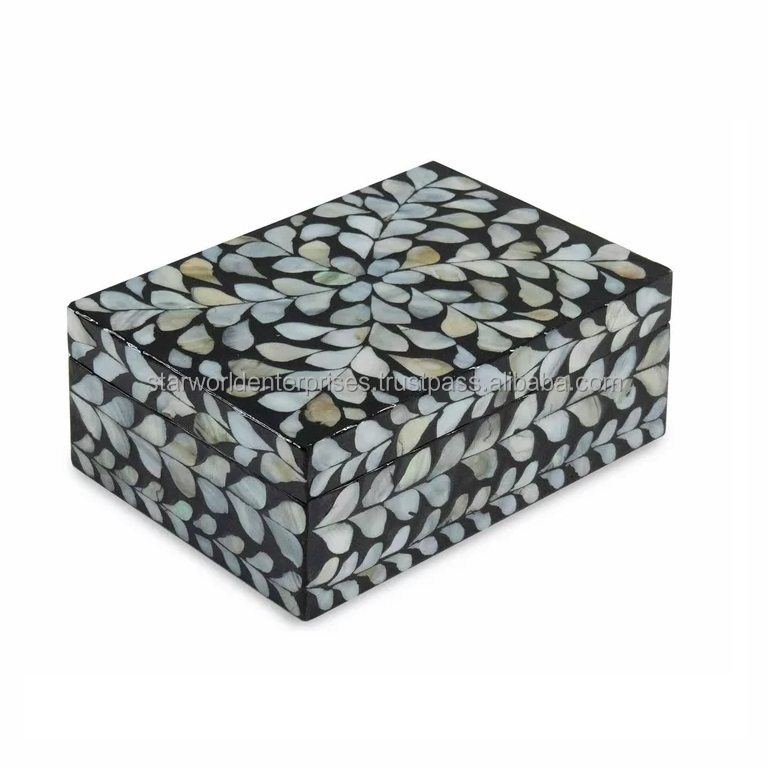 Wholesale Factory Supply Mop Jewelry Box for Jewelry Package from Indian Manufacturer Available at Bulk Price