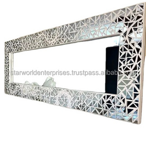 Mosaic Glass Tile Noble Mirrors Edging Glass Mosaic Wall Decoration Bar Decorative Mirror Acrylic Glass Mosaic Tile