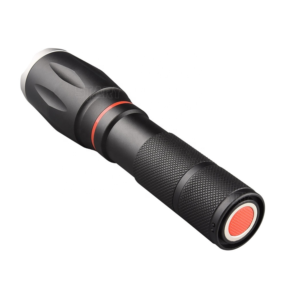 STARYNITE led tactical flashlight lantern as seen on tv with zoom magnetic base