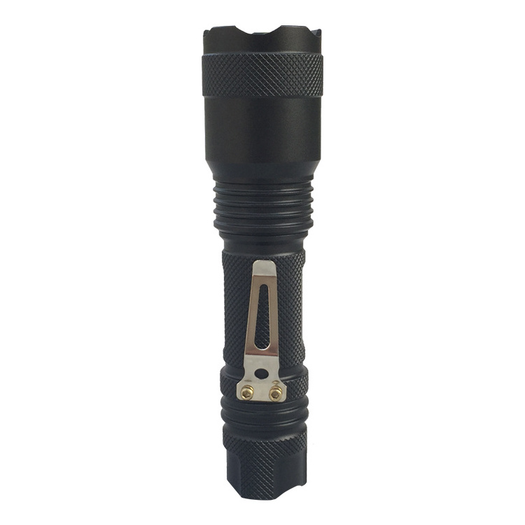 STARYNITE 5 modes 18650 battery aluminum led tactical flashlight power highlight micro mini pocket torch with clip