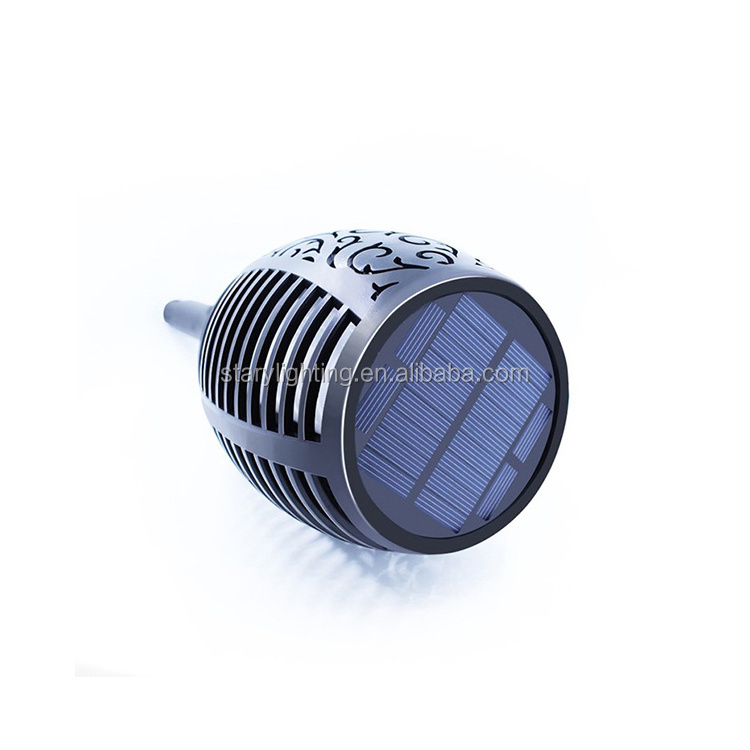 STARYNITE 96 led solar light garden flame flickering lamp torch