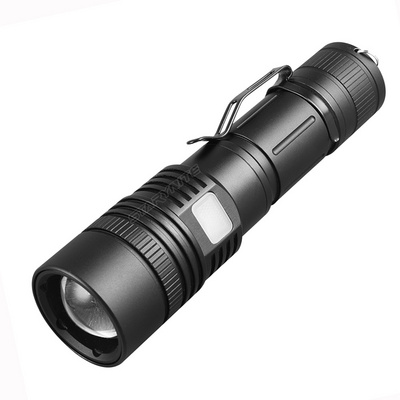 STARYNITE 1200 lumen rechargeable XHP50 led flashlight powered by 26650 battery