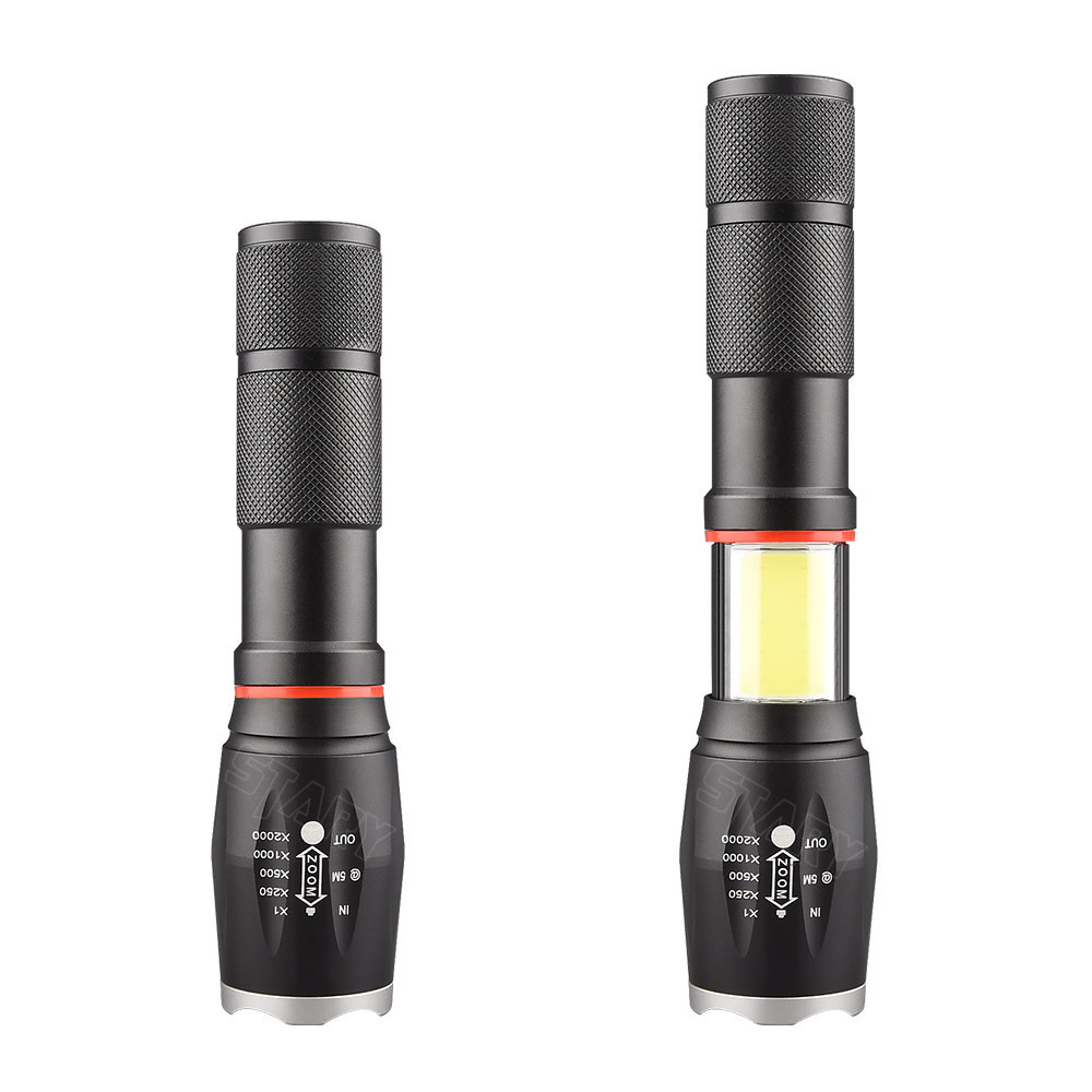 STARYNITE led tactical flashlight lantern as seen on tv with zoom magnetic base