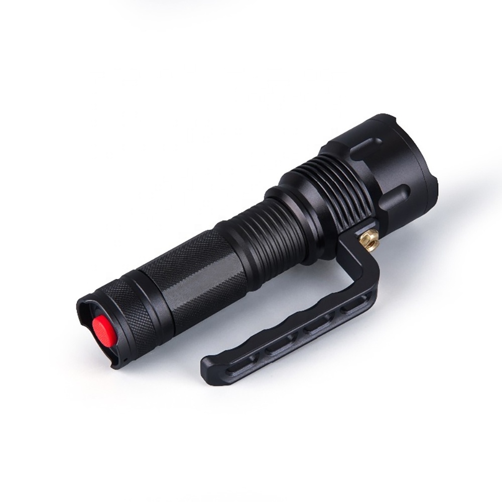 STARYNITE 3 in 1 super bright zoomable hunting flashlight torch light with plastic handle