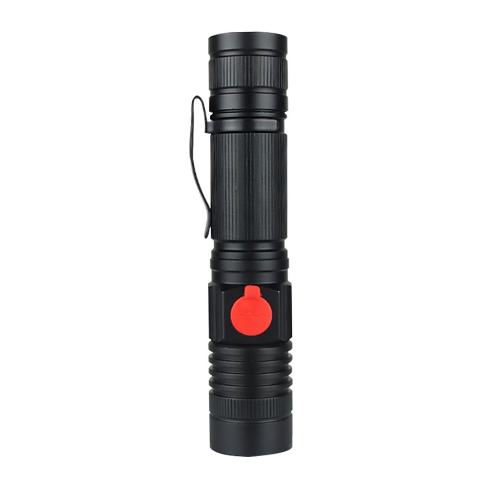 STARYNITE EDC Aluminum Rechargeable Led Tactical Magnetic Flashlight with Side Cob Work Light