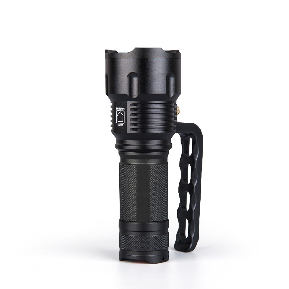 STARYNITE 3 in 1 super bright zoomable hunting flashlight torch light with plastic handle