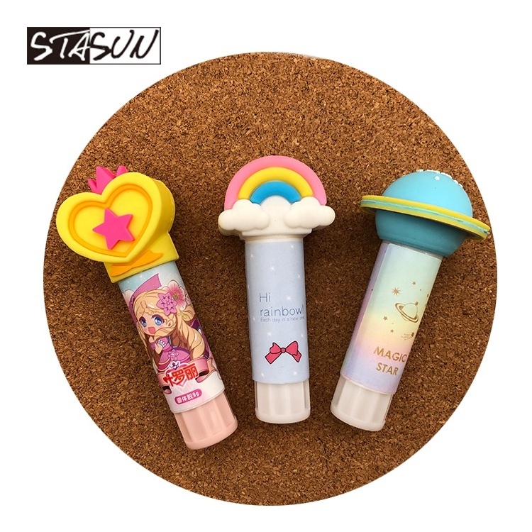 STASUN 3D funny shape plug non-toxic Solid PVA PVP Glue Stick