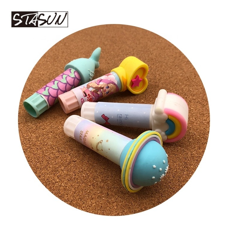 STASUN 3D funny shape plug non-toxic Solid PVA PVP Glue Stick