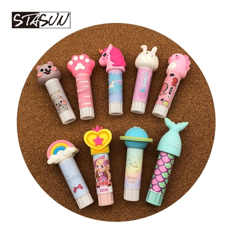 STASUN 3D funny shape plug non-toxic Solid PVA PVP Glue Stick