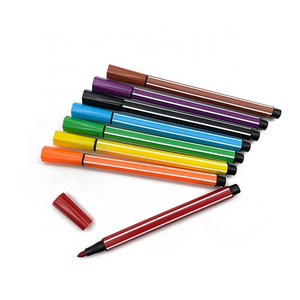 Stasun high quality back to school Multi Colors Washable Drawing Felt Tip Water color Pen